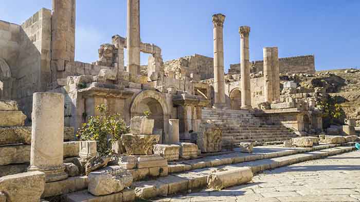 238 - Jordania - Jerash - Basilica